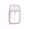Frasco de spray de cartão de silicone de 50 ml frasco desinfetante para as mãos frasco de desinfetante para as mãos Tampa de frasco de silicone de dupla face de 50 ml