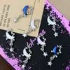 Accesorios para Uñas DIY Modelo Nuevo Transfronterizo Moca Luna Salpicadura Cielo Estrellado Luna Soñadora Luz de Agua Clara Colgante Simple Versátil