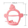 Bebê Bebê Pulseira Luvas Dente Goma Fervida Silicone Macio Bebê Mordida Goma Moedor