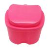 Caja para Dentaduras Postizas, Caja para Retenedores, Caja de Almacenamiento para Dientes, Caja para Modelo de Dentadura Postiza, Caja para Aparatos de Ortodoncia, Caja Portátil de Manzana para Brackets