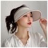 Ins Sombrero de copa de red para exteriores con visera protección UV anti-ultravioleta Tendencia coreana parasol UV para mujer Verano Al por mayor