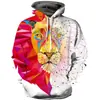 Otoño 2021 nuevo suéter con capucha estampado digital para hombre suéter con capucha suéter con capucha estampado digital suéter 3D