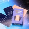 Nova cabeça Carta de Tarot Céu Estrelado Carta Oráculo conjunto completo de cartas atacado cartas clássicas de alta qualidade fábrica personalizada