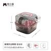 Jaula de Cría para Hámster Yue Xiaomeng con Villa de Lujo de Doble Uso Oso Dorado Portátil de Mano Casa Transparente para Salir