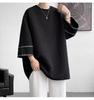 Camiseta de manga corta estilo Chanel para hombre, camiseta de verano fina de marca de moda para hombre, camiseta blanca holgada con cuello redondo, camiseta de media manga para hombre