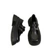 Mocasines de suela gruesa para mujer, estilo británico, de piel suave, con tacón grueso, informales, pequeños, para verano y primavera de 2024
