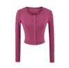 Chaqueta de Punto Otoño Temprano Estilo Nuevo Un Botón Protección Solar Ajustada Camiseta Estilo Americano Puro Deseo Sexy Cuello Redondo Manga Larga