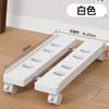 Soporte para Host de Computadora Estante Móvil de Refrigeración Chasis para Oficina en Casa con Ruedas Base Estante Retráctil para Almacenamiento de Computadora