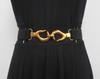 Cinto elástico feminino cintura selo decoração vestido com saia casaco terno suéter preto fino 2022 novo cinto