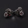 Anillo hombres al por mayor personalidad retro europeo y americano grifo diamante moda exagerado punk hip-hop anillo Amazon transfronterizo