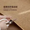 Felpudo anti-arañazos de gato imitación sisal, alfombra para entrada, alfombra de estudio, tatami, personalizable, resistente a las manchas, felpudo de entrada