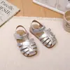 Sandalias de verano para niños, sandalias romanas de punta cerrada para niñas, zapatos de playa para niños, zapatos infantiles de comercio exterior, zapatos de bebé, sandalias Birkenstock