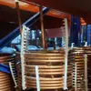 Enfriador Industrial Bobina de Refrigeración Evaporador Púrpura Intercambiador de Calor de Transmisión Tanque de Agua Disipador de Calor 3P5P10P-60HP