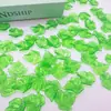 Bolsa de material para manualidades DIY con cuentas, material MPS de 24 mm, hojas de uva, cuentas acrílicas, cuentas sueltas