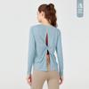 Roupas de Yoga Femininas Outono e Inverno Nova Camiseta de Manga Longa Secagem Rápida Top Esportivo Roupa para Corrida Fitness tamanho plus Blusa Fitness