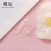 Hee goo E0881 aretes asimétricos de pájaro de plata S925 con gancho para la oreja aretes de personalidad creativos aretes esmerilados aretes