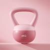 Kettlebell Macio Equipamento de Fitness Feminino 5kg Kettlebell para Agachamento Haltere Treinamento de Força Masculino Dormitório Amazon