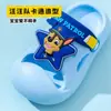 Pantuflas Infantiles de Paw Patrol con Diseño de Punta Cerrada para Niños y Niñas, Sandalias Suaves Antideslizantes de Suela Blanda, Zuecos de Dibujos Animados