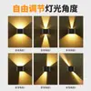 Luz de Haz Solar Transfronteriza Impermeable Balcón Jardín Pared Decorativa Luz de Pared Venta Caliente Casa Patio Pared Exterior
