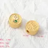 2025 Benmingnian Zodiaco Serpiente Accesorios Arena Antigua Oro Dibujos Animados Adorable Serpiente Fu Serpiente de Amor Conejo Colgante DIY Lote