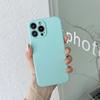 Adequado para iPhone 17Pro Capa de Celular de TPU Fosco de Furo Fino de Borda Reta 15Xr Cubo de Rubik Silicone Apple 16 Capa de Celular