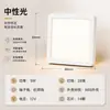 Luz cuadrada de panel LED de 12V de alta venta transfronteriza para armario, gabinete, vitrina, 28 LEDs, carcasa de ABS