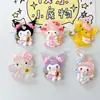Tarjeta Grande Brillante Sanrio Princesa Accesorios de Resina DIY Funda para Teléfono Celular Agujero Zapato Espejo de Maquillaje Parche Decorativo Material
