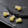 Colección de Accesorios de Cera de Abeja de Segunda Generación: Bolsa de Dinero de Cera de Abejas, Colgante Pequeño de Calabaza, Accesorios de Joyería Hechos a Mano para Manualidades, Venta al por Mayor