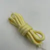 Cordão de Corda Trançada de Poliéster de 5 mm, Corda Trançada Colorida Feita à Mão, Cordão de Fechamento Paracord, Cordão para Chapéu