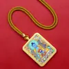 Tangka de Acero de Titanio Dorado Pintado a Mano Parcial, Tara Verde, Tara Blanca, Buda de la Medicina Tangka, Amuleto de Buda Portátil, Productos Culturales y Creativos de Templos