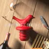 Rolha de Vinho Fda Pássaro Pombo Vinho Tinto Rolha de Vinho Rolha de Conservação de Garrafa de Vinho Rolha de Vedação Rolha de Vinho de Silicone Amostra 3C