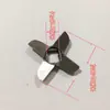 Cuchilla Picadora de Carne Cabezal de Corte Universal Accesorios para Picadora de Carne Cuchilla Cruzada Cuchilla de Espalda de Tortuga Acero Inoxidable Fabricante Ruso Shandong