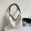Bolsa de Ombro Versátil Moda Comércio Exterior Transfronteiriço Bolsa Saco Grande Capacidade Feminina Bolsa Simples Retrô de Axila Bolsa Tote