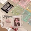 Caderno Espiral M5 Estrela com Fivela Dupla, Encadernação nas Bordas, Álbum de Fotos de Fãs Idols, Caderno Guka de Folhas Soltas, Álbum de Armazenamento de Idols, Livro de Cartões Adesivos