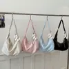 Estilo Coreano 2026 Nuevo Bolso de Nube Plegado de Nicho, Bolso Dumpling Dulce y Versátil para el Trabajo, Bolso Cruzado de Gran Capacidad para Niñas