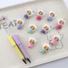 [Mengli] Accesorios Coreanos GooBi DIY Goma Suave Acrílico Dibujos Animados KT Sanrio Cuentas Hecho a Mano DIY Bolígrafo de Cuentas