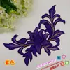 Nuevo material DIY para ropa de rendimiento, accesorios, vestido, ópera, bordado étnico, aplique de tela, subsidio 338#, flor caliente