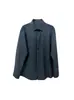 Camisa de Chifón Ligera para Mujer, Manga Larga, Holgada, Moderna, Madura, sin Planchar, con Caída, Sedosa, Color Sólido, Negro y Blanco