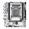 Placa-mã para Computador Desktop Gamer Multitarefa Jingyue X99M-G D3 Argb Compatível com E5 Placa-mã Única Ddr3