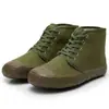 Zapatos de liberación para estudiantes varones, zapatos para entrenamiento militar, zapatos de protección laboral para obras de construcción, zapatos de goma para trabajo, zapatos de entrenamiento, zapatos de lona, fabricantes, venta al por mayor