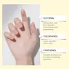 Caneta Laniska para Cuidados com as Unhas Ingredientes Suaves Cuidam e Iluminam a Superfície da Unha, Limpeza e Nutrição Caneta de Cuidado Diário