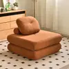 Sofá perezoso bloque de tofu sofá cama apartamento pequeño balcón tatami individual sala de estar sofá de tela desmontar y lavar mochi