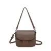 Bolso Moderno para Niñas Bolso de Mano para Mujer Otoño 2026 Nuevo Color Sólido Plisado Bolso de Mano Lindo Versátil Bolso Cruzado con Cadena para Hombro