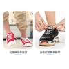 Cordones perezosos con hebilla de presión colorida, cuerda plana elástica de 6 mm 8 mm sin atar, herramienta de fijación sin atar