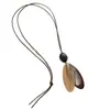 Collar Colgante Anillo Vintage Nuevo 2026 para Mujer, Cadena Larga de Suéter de Lujo de Alta Gama, Accesorio para el Cuello