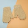 Nuevos Guantes para Niños Lindos de Dibujos Animados Cálidos a Prueba de Frío de Cinco Dedos Otoño e Invierno Cortavientos Huevo para Niños y Niñas