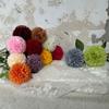 Crisântemo de bola única flor de simulação flor de casamento flor falsa flor de seda linha de flores em estoque decoração de casamento comércio exterior transfronteiriço