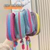 Bolsa de Tofu de Dopamina Mini Malla Portátil Viaje Neceser Almacenamiento de Cosméticos Bolsa de Maquillaje Malla Bolsa de Miscelánea