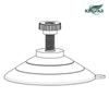 Amazon oferta caliente 60mm acero inoxidable tuerca de tornillo ventosa con M4M5M6M8M10 ventosa de plástico pvc transparente