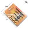 Broca Avellanadora de Tres Puntos para Carpintería al por Mayor, Broca de Expansión, Broca para Tornillos, Abridor de Agujeros, Juego de Brocas de Tres Puntos para Carpintería
